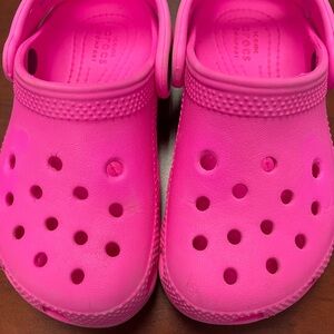 CROCS Kids Sandals - Neon Pink